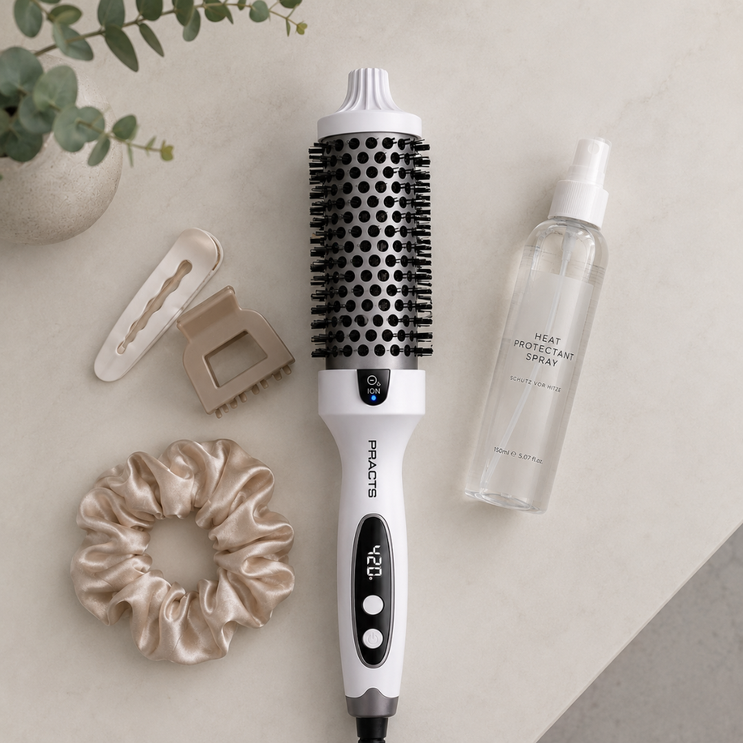 PRACTS Ionic Thermal Hair Brush-AT